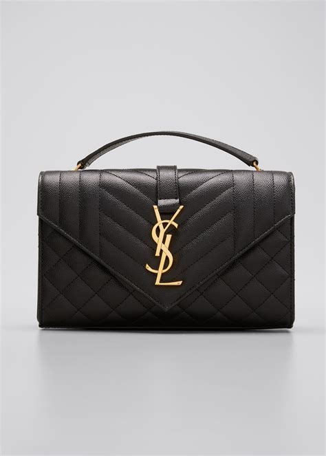 ysl small leather goods|ysl pouch small.